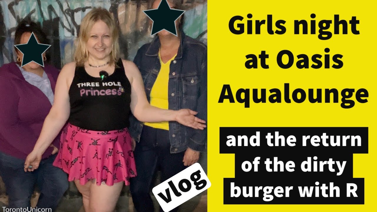 Girls night out at Oasis Aqualounge on a warm Wednesday in October *vlog*