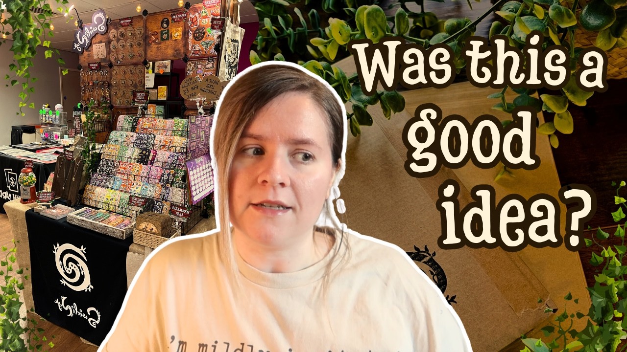 Do I do this market again? & business changes for the better 🌱 Studio Vlog