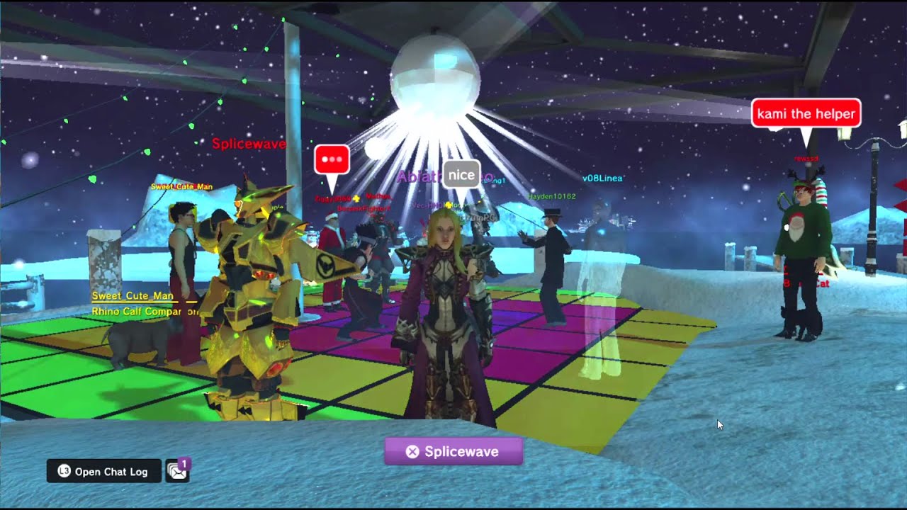 PlayStation Home 2023 - HHQ Christmas Party at Winter Wonderland 2012 - Home Headquarters