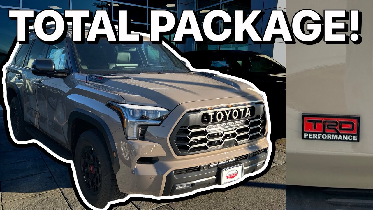 MudBath 2025 Toyota Sequoia TRD PRO z pakietem wydajnościowym TRD!