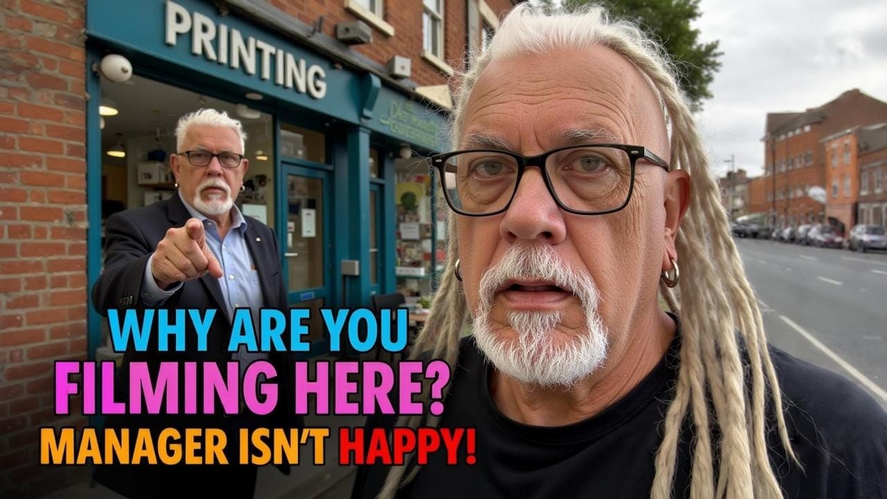 Why Are You Filming Here? Manager Isn&rsquo;t Happy!