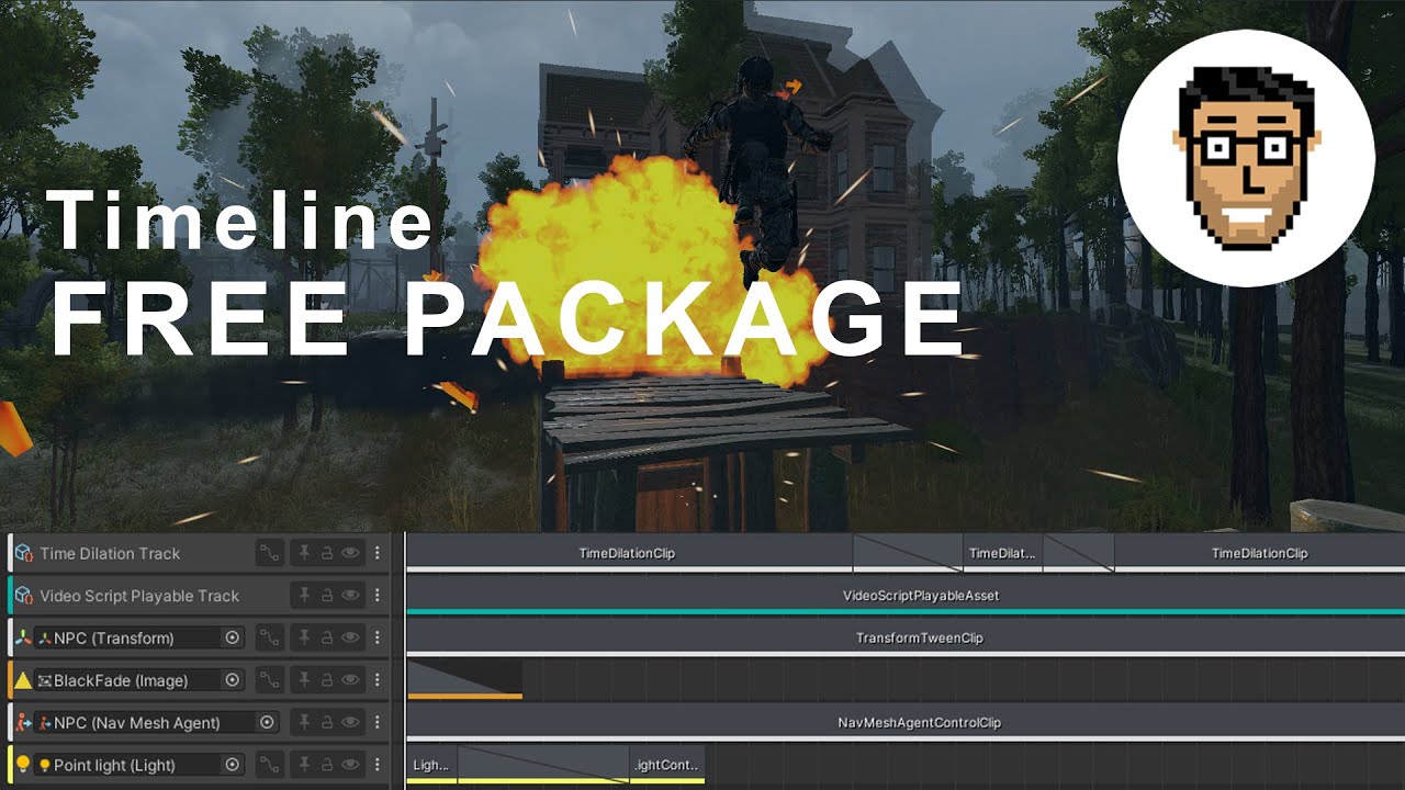 Пакет Timeline Cool (БЕСПЛАТНО) — игровые объекты по умолчанию | Unity