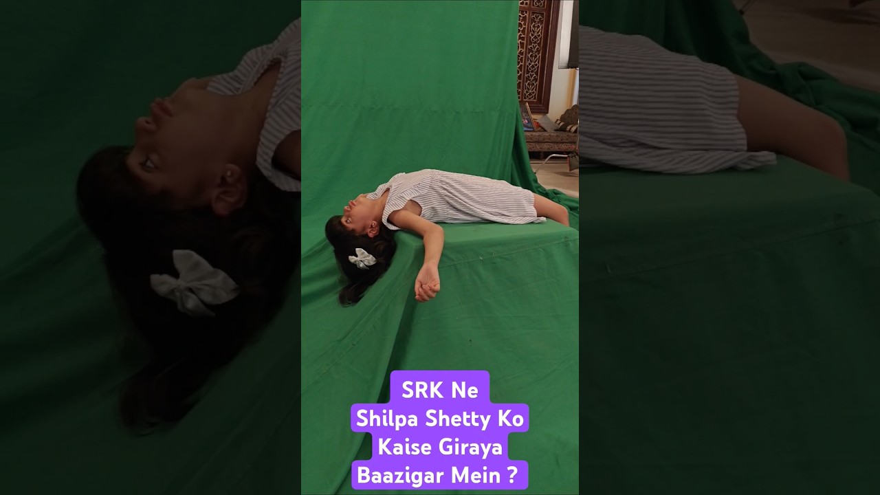 Tose Naina Milaike - Shahrukh Khan Ne Baazigar mein Shilpa Shetty ko kaise Giraya tha? #srk #bts