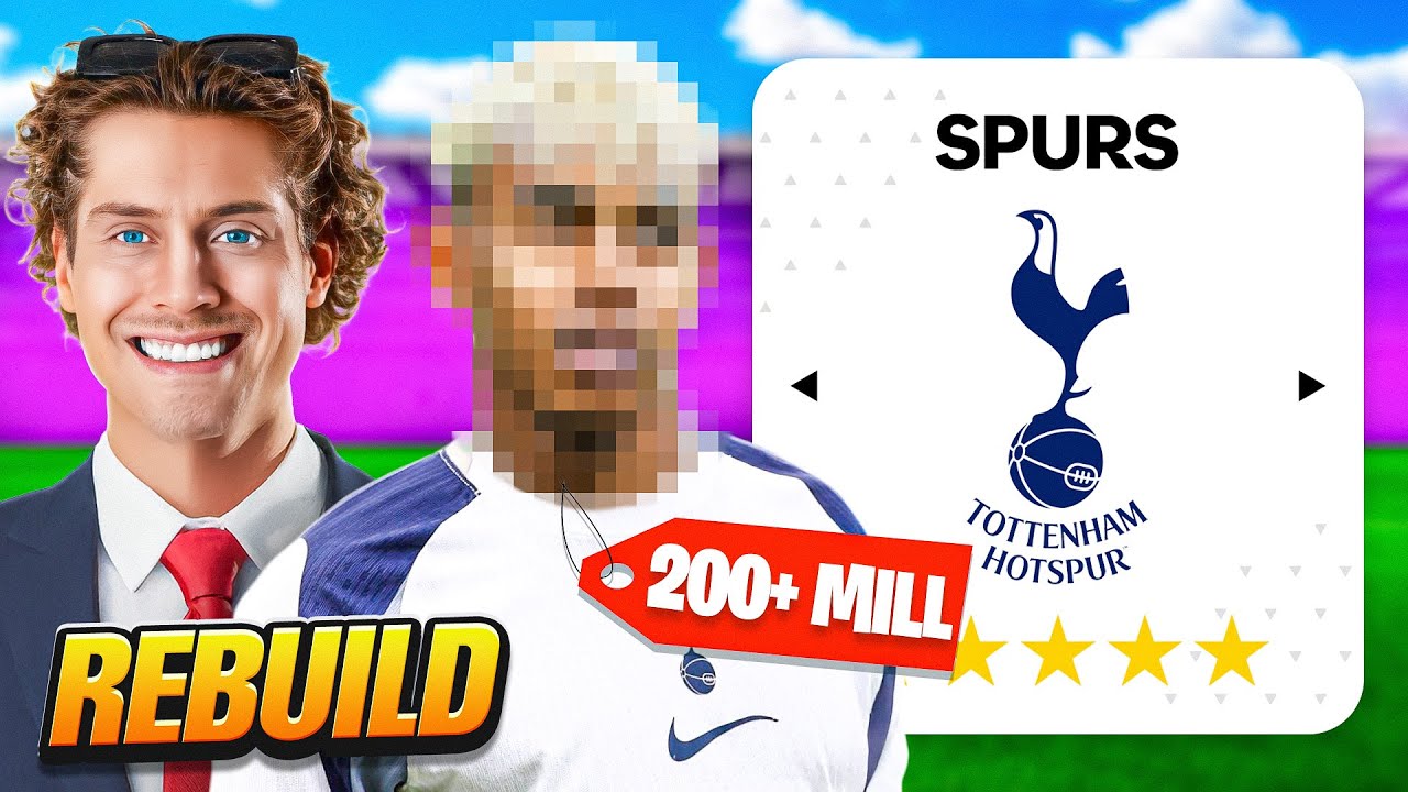 Jeg gjorde REBUILD av Spurs, og jeg KJØPTE ___ 👀