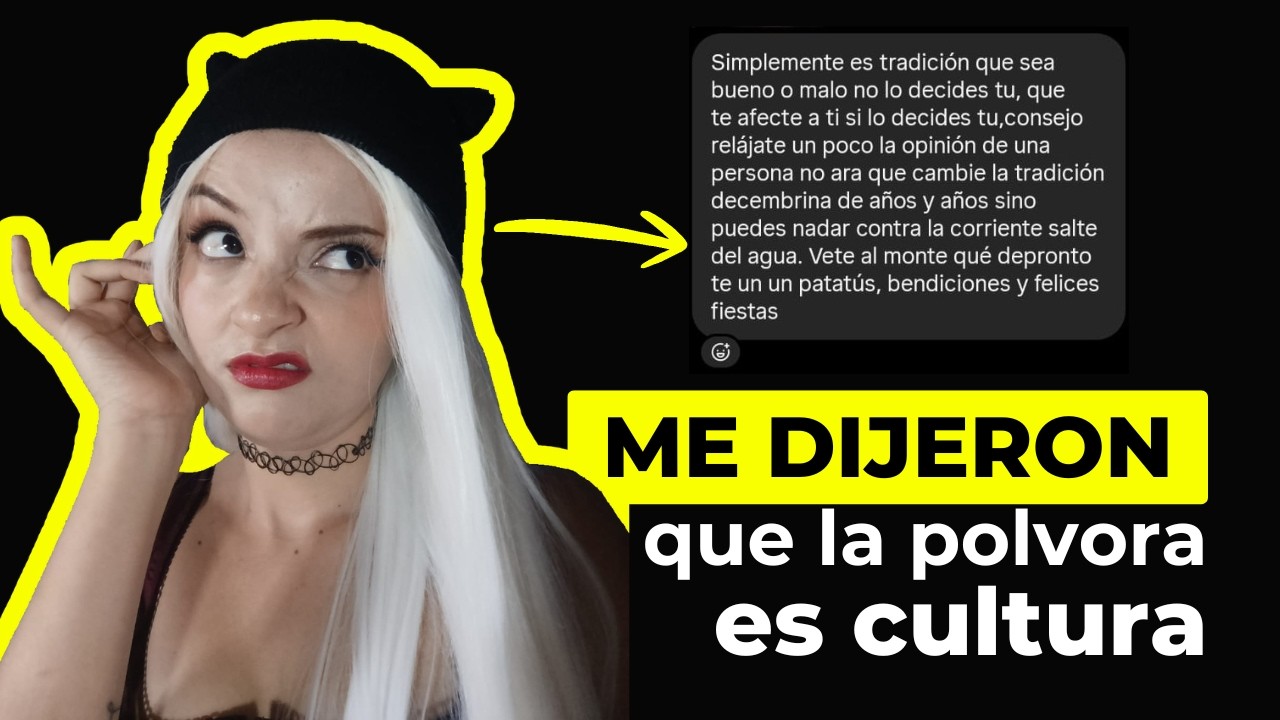 ¿LA POLVORA ES CULTURA?