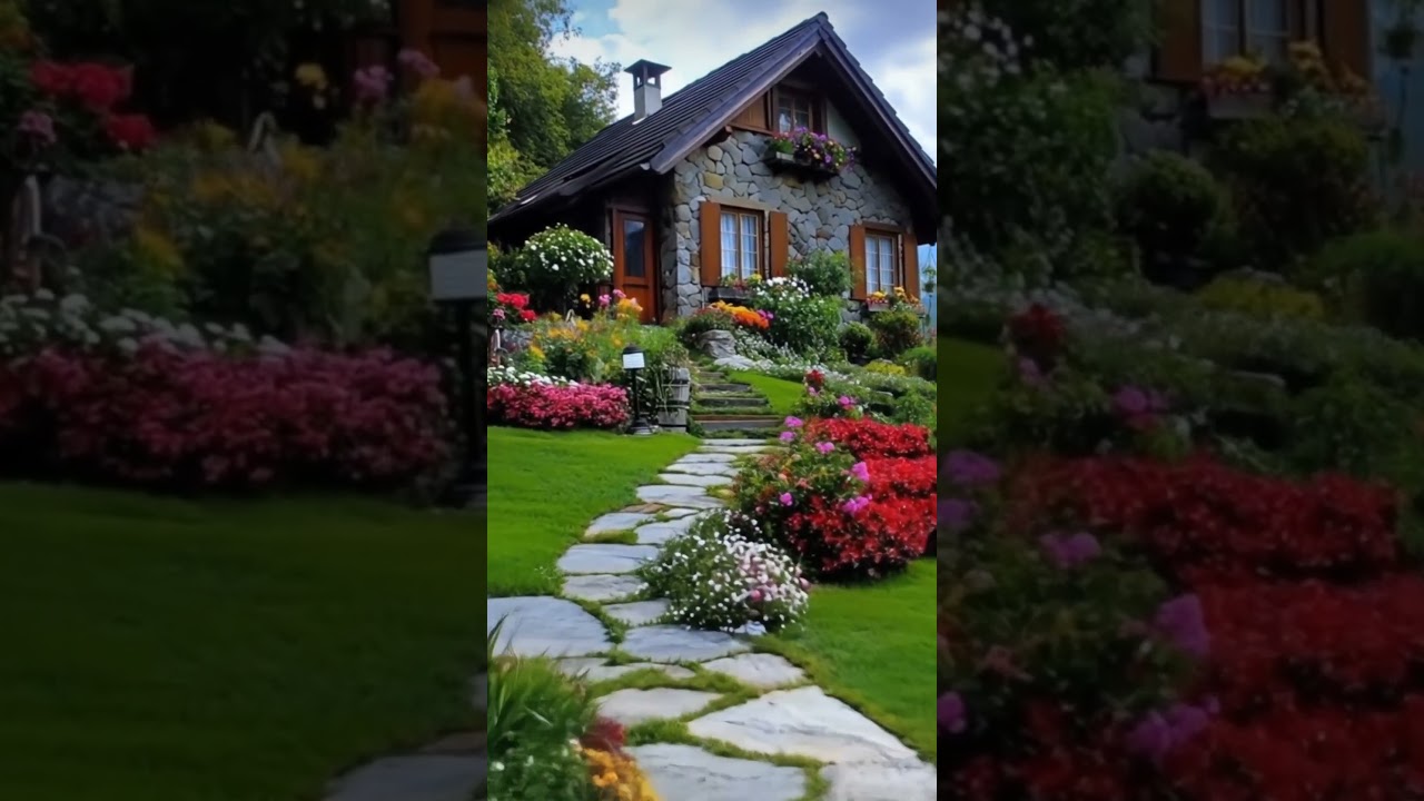 Relaxing Cottage  Charming Home  Minimalist Lifestyle. 