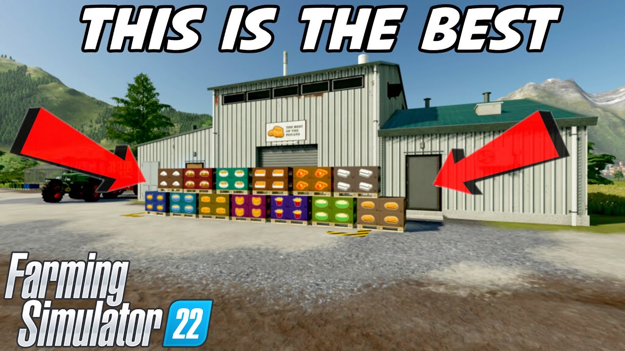 The Best Potato Productions Mod | Farming Simulator 22