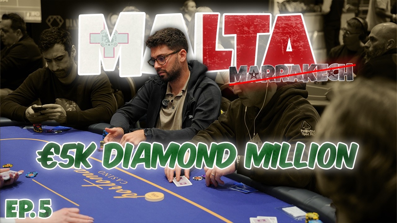 5.200€ DIAMONDS MILLIONS - Malta | Marrakech vlog 05