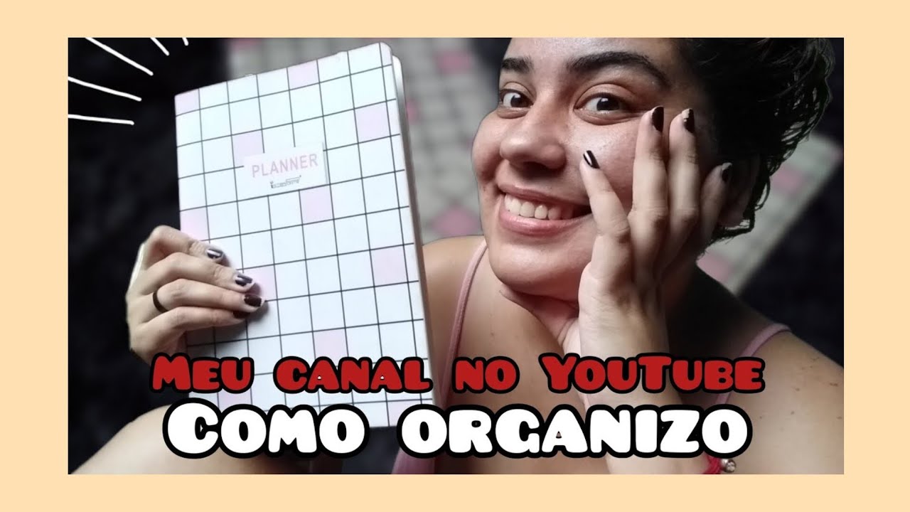 PLANNER PARA O YOUTUBE