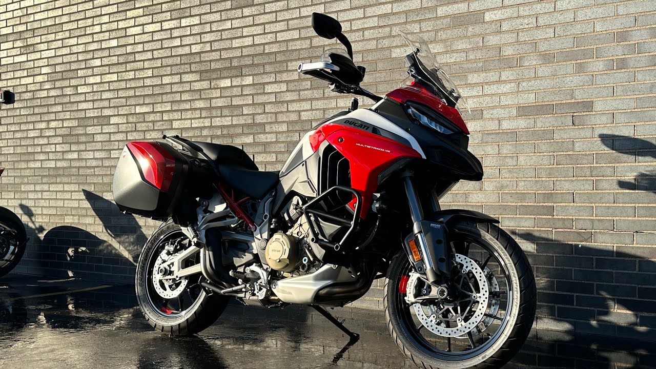 Walk Around of a ‘22 Ducati Multistrada V4 S Sport