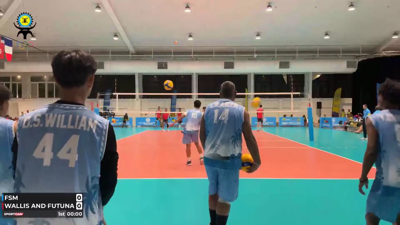 PMG 2025 | Volleyball | Wallis and Futuna Vs FSM July 1 2025