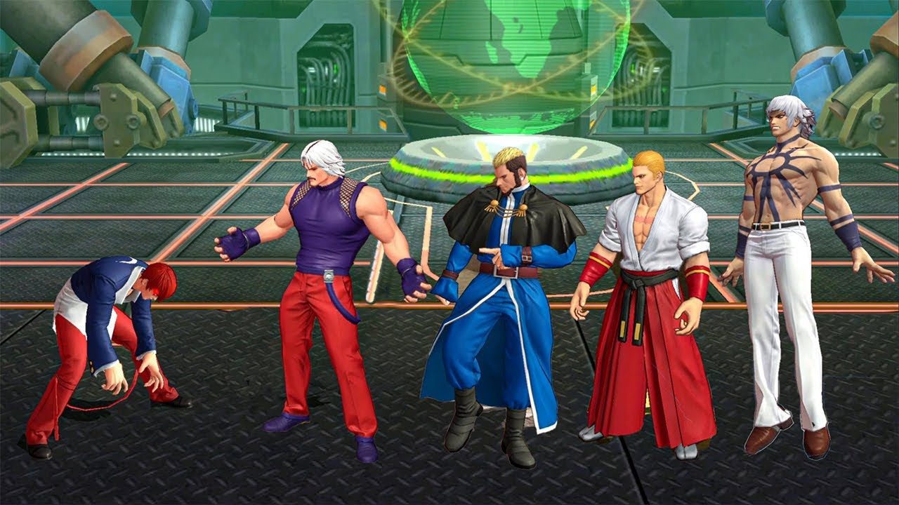 Orochi IORI vs All Boss Team Battle - KOF ALL STAR
