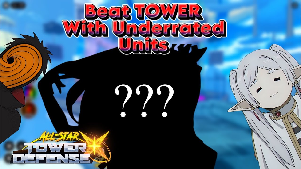 How To Beat Tower Mode With Underrated Units | Astd x | All Star Tower Defense X
