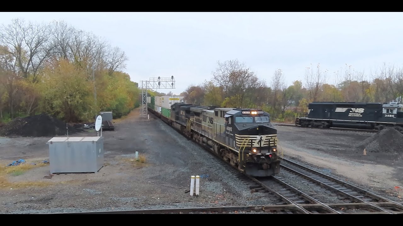A Great Day of Railfanning at Marion Union Station in Marion, Ohio! 10/28/2023.