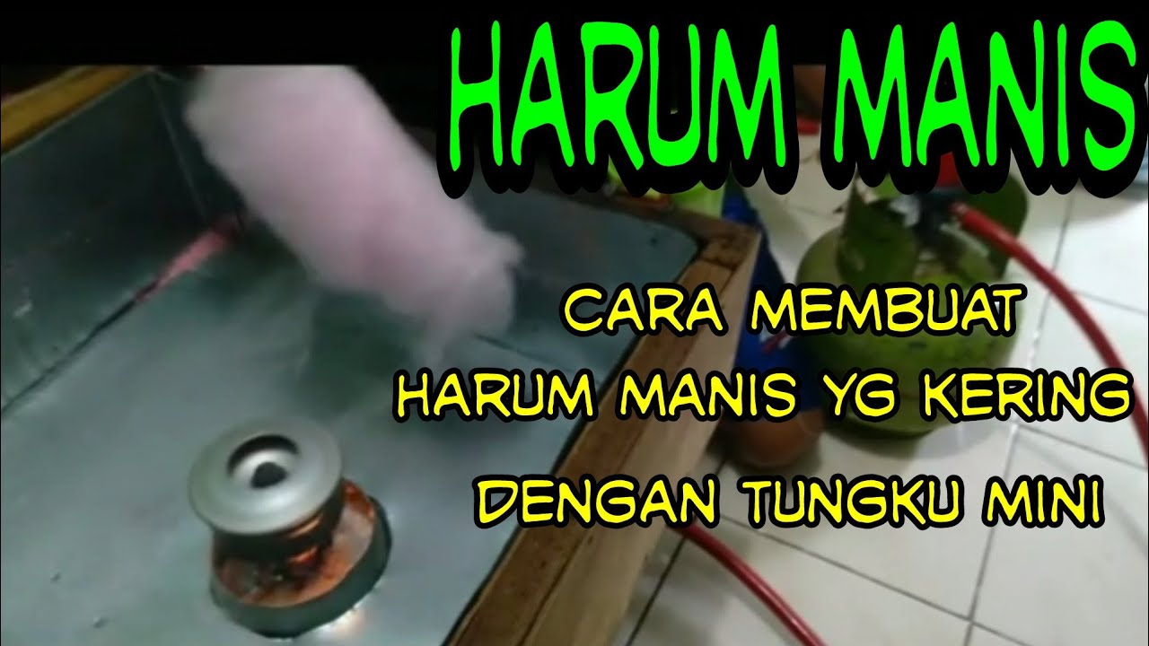 cara membuat harum manis yg kering |HARUM MANIS | tungku mini|kepala tungku harum manis.