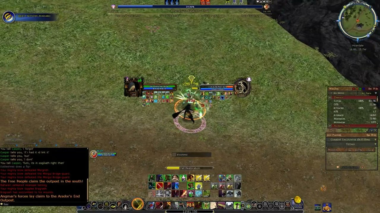 Lotro Glamdring Red Burg PvP