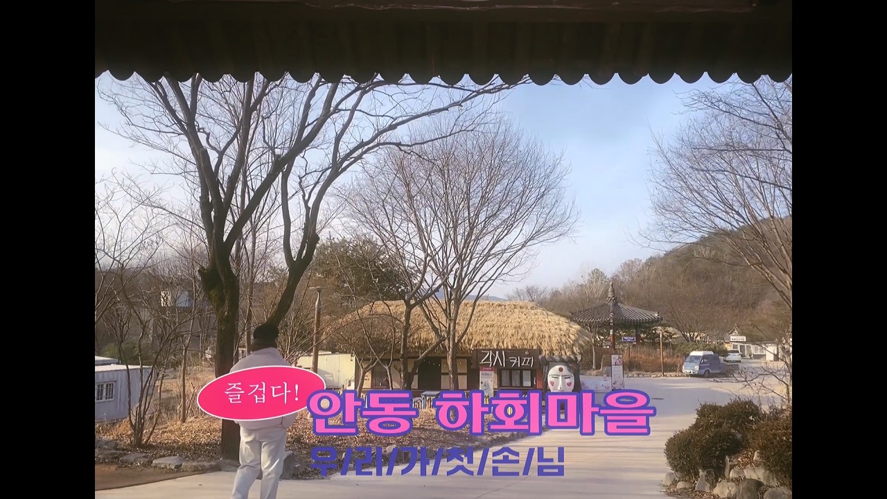 [vlog] 부모님 생신 기념 안동 & 청송으로 1Day 여행ㅣ안동 하회마을(안동찜닭 맛집) ㅣ 겨울 청송 여행(카페, 숙소, 온천)