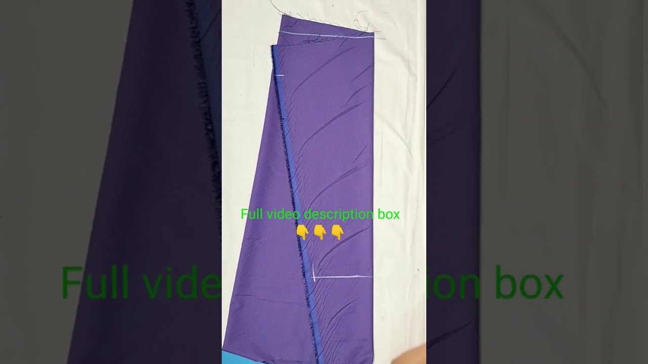 Gents shirt sleeve cutting #shirastincutting