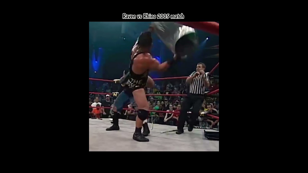 Raven vs Rhino | 2005 match #shorts #viral #trending