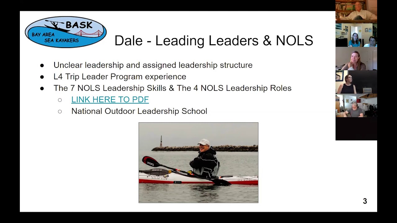 Bay Area Sea Kayakers Webcast: Laura Zulliger, Ashley Brown, Dale Williams