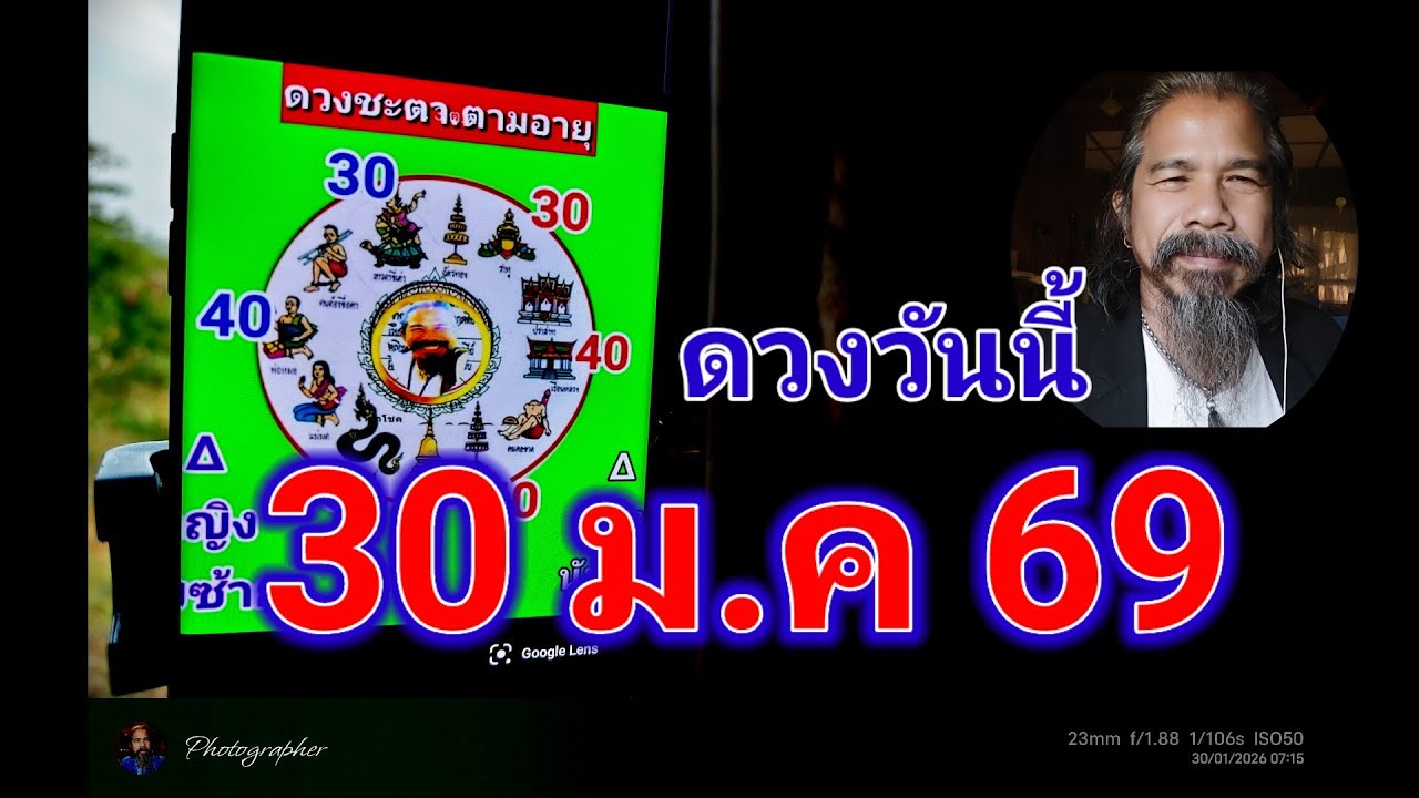 ดวงชะตา / ข้อควรระวัง : 30 มกราคม 2569