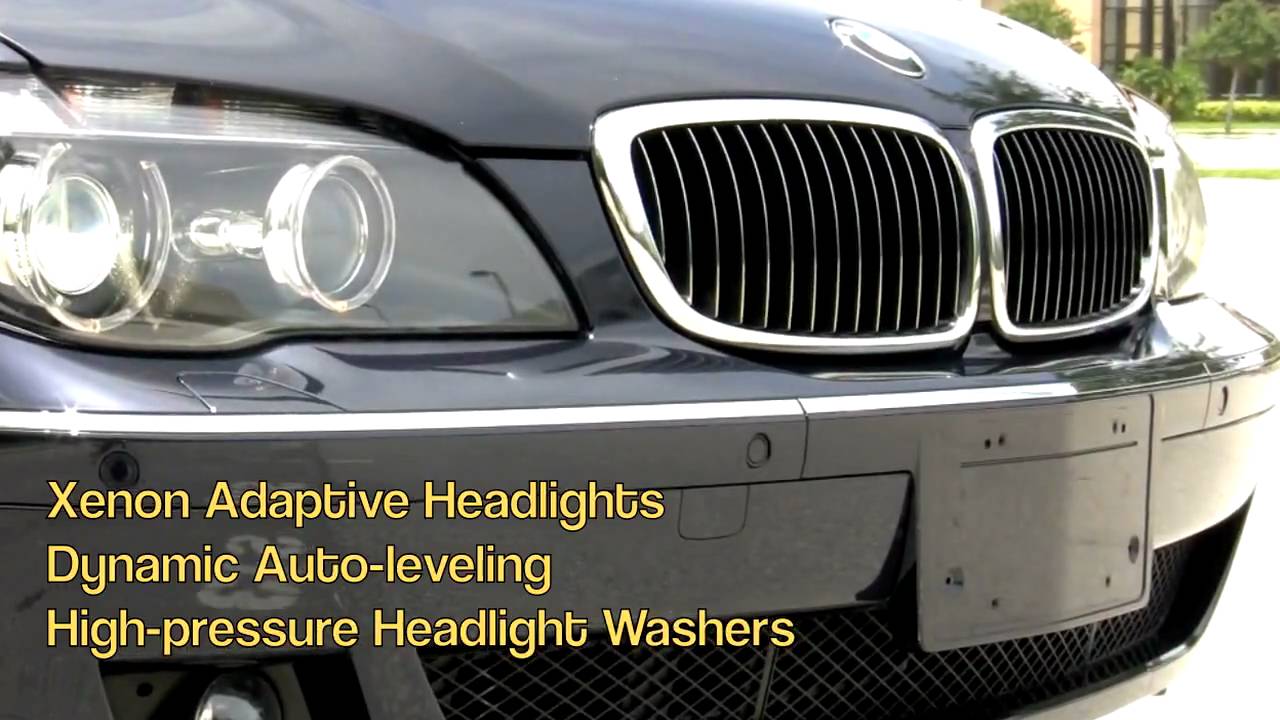 2007 BMW 750Li  Blue  A2341