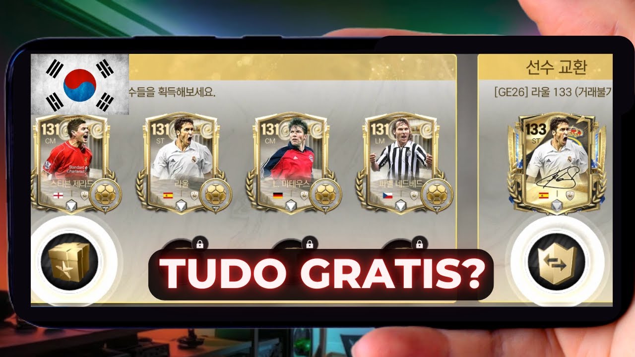 🇰🇷 COMO CONSEGUIR OS MELHORES JOGADORES NO EVENTO ERAS GLORIOSAS DO FC MOBILE COREANO! ⚽
