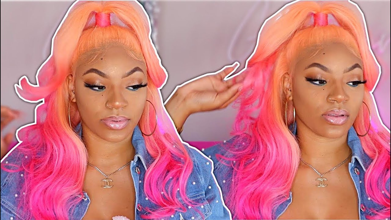 EASY MERMAID PINK OMBRE HAIR| WATERCOLOR  METHOD