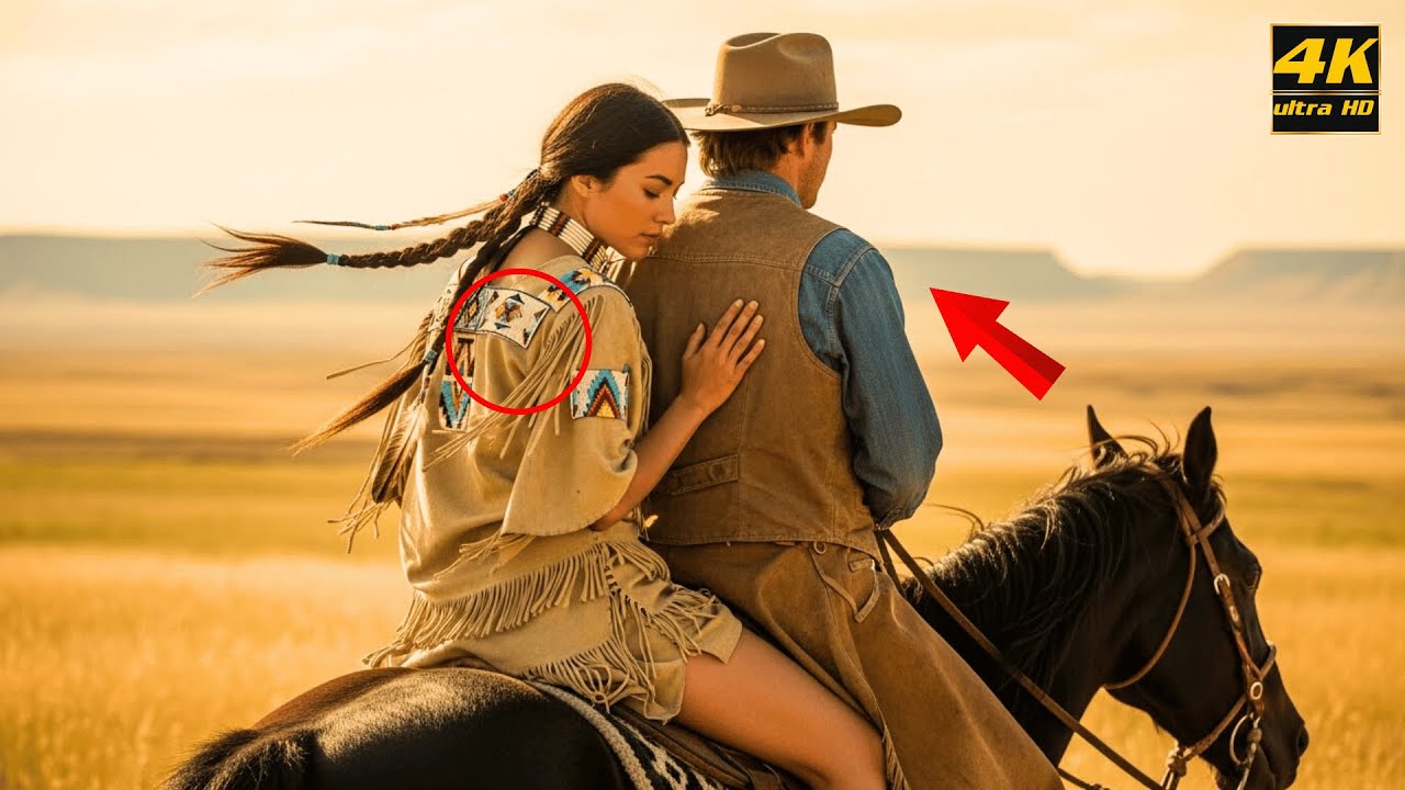 The rancher and the apache girl's first date went well until she said 