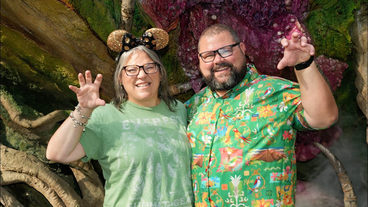 Foggy morning at Animal Kingdom.