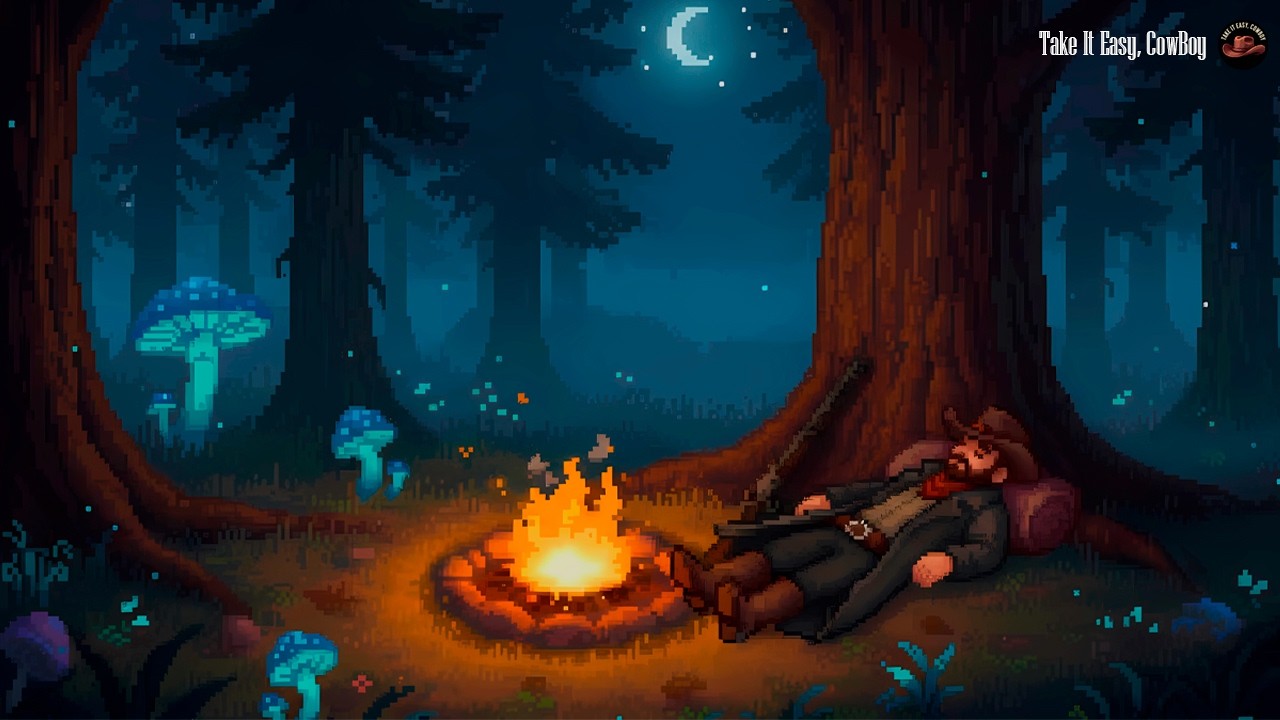 Wild West Forest Night 🌲 