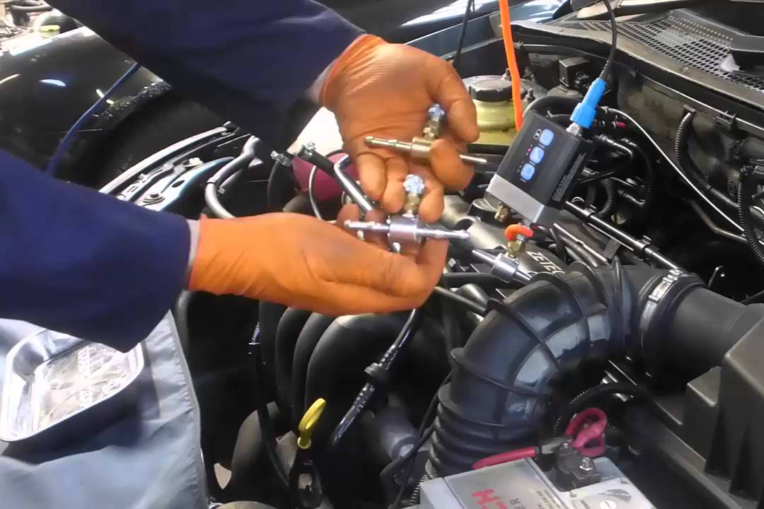 Petrol Gasoline manifold pressure test