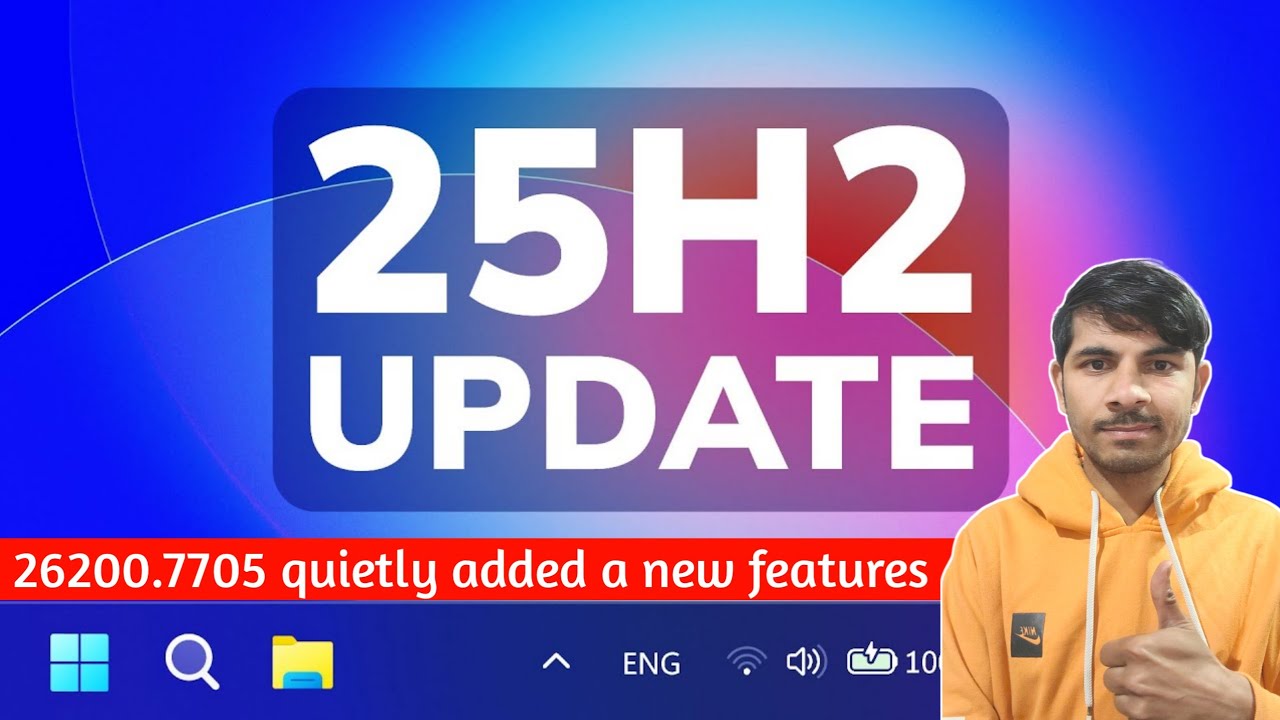 Windows 11 KB5074105 (Build 26200.7705) 🤫quietly added a new 😍features 2026 | Windows 11 25H2 Update