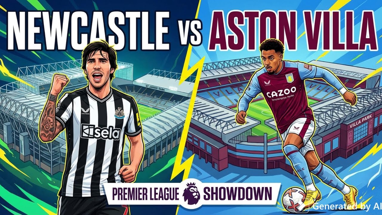 Newcastle vs Aston Villa Premier League Showdown