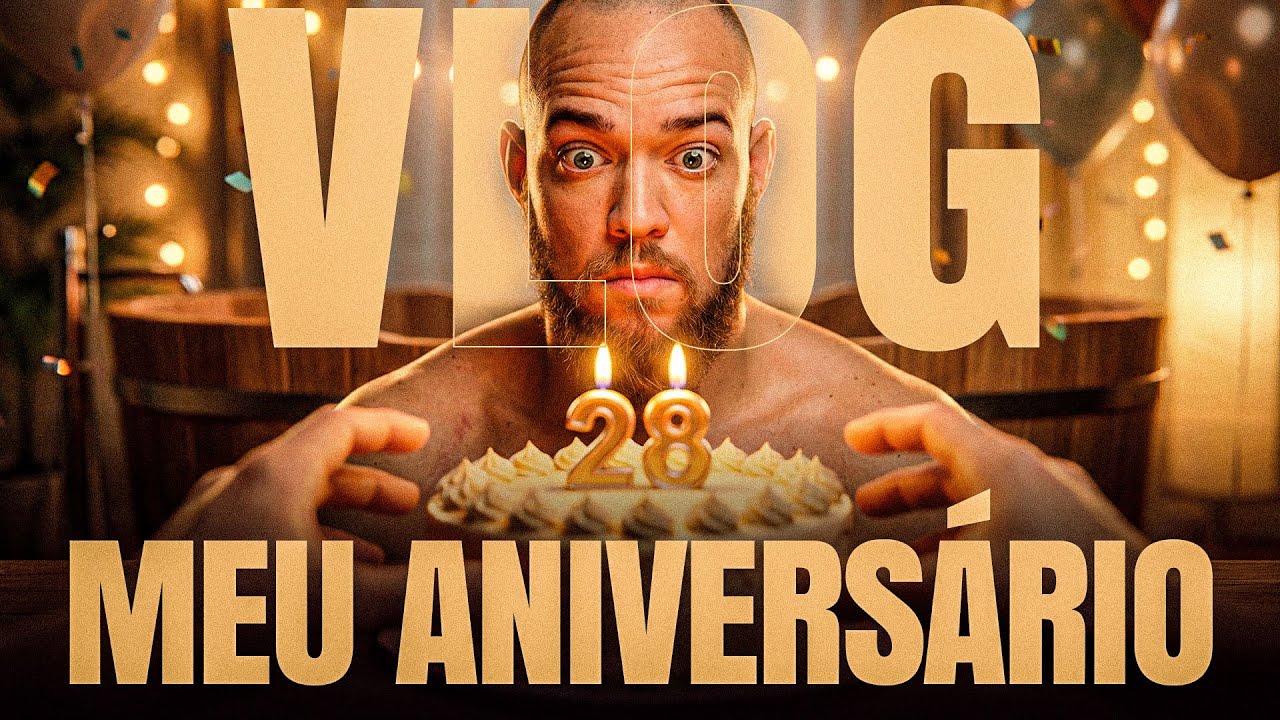 MEU ANIVERSÁRIO COM A TROPA TODA - VLOG