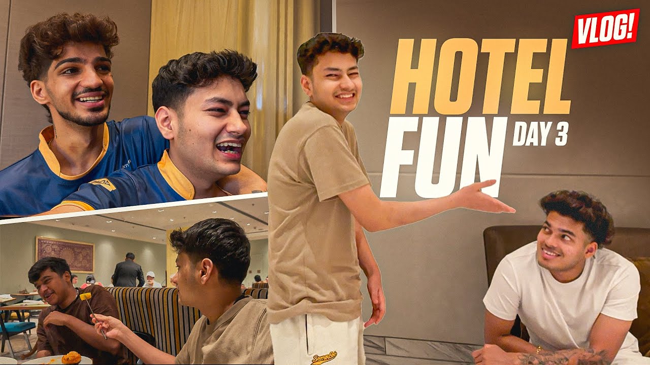 HOTEL FUN😝 | TEAM GODLIKE💛 | VLOG-3