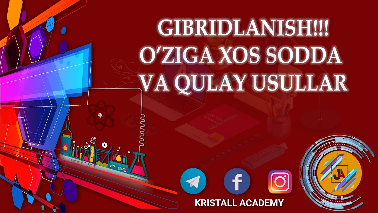 GIBRIDLANISH!!! O'ZIGA XOS SODDA VA QULAY USULLAR!