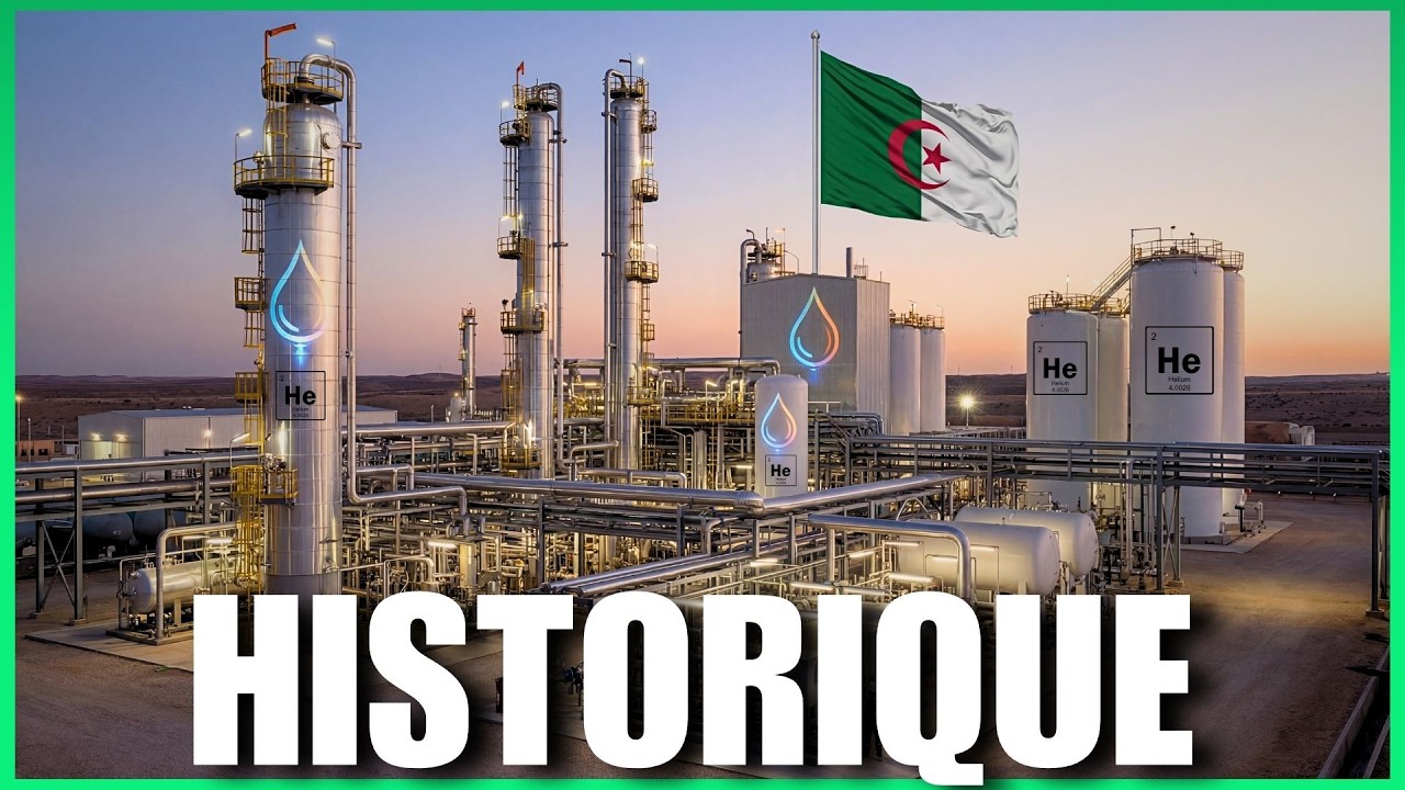 L&rsquo;Alg&eacute;rie l&rsquo;un des premiers producteurs d&rsquo;h&eacute;lium au monde