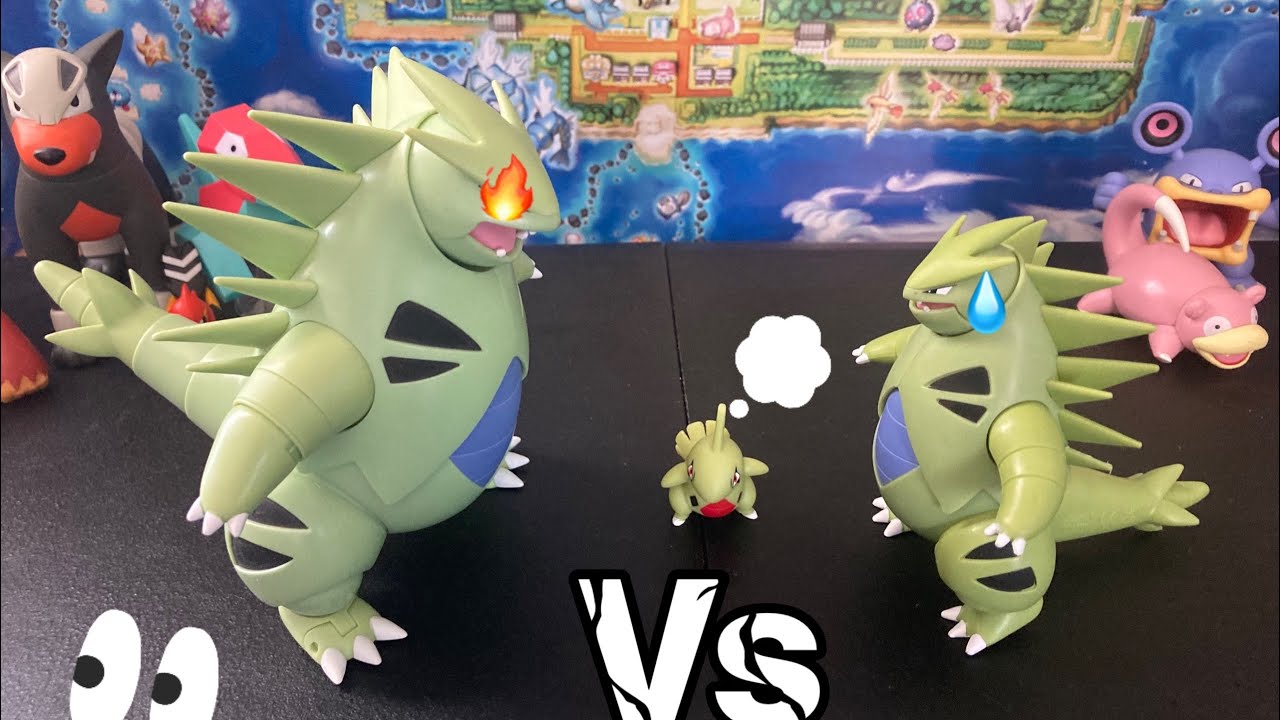 Jazwares Pokemon (S7) Tyranitar Battle Feature Figure Review & Unboxing