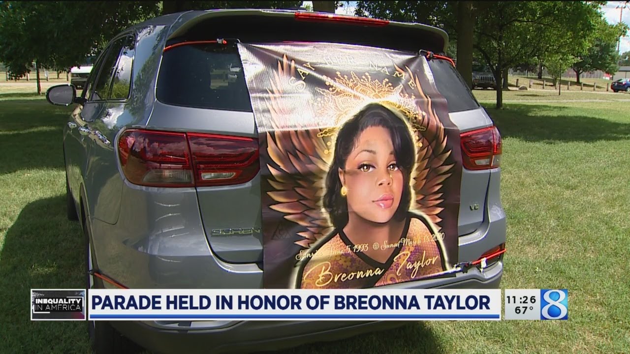 Parade held in honor of Breonna Taylor