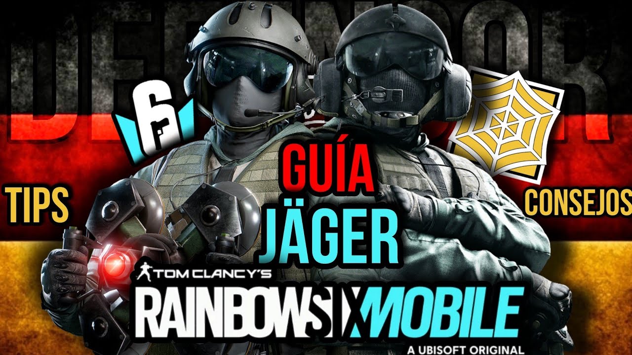 GUÍA de JÄGER ¿CÓMO JUGAR CON ÉL? ¿CUÁL ES LA HABILIDAD DE JÄGER? 😲😯 Rainbow Six Mobile R6M 