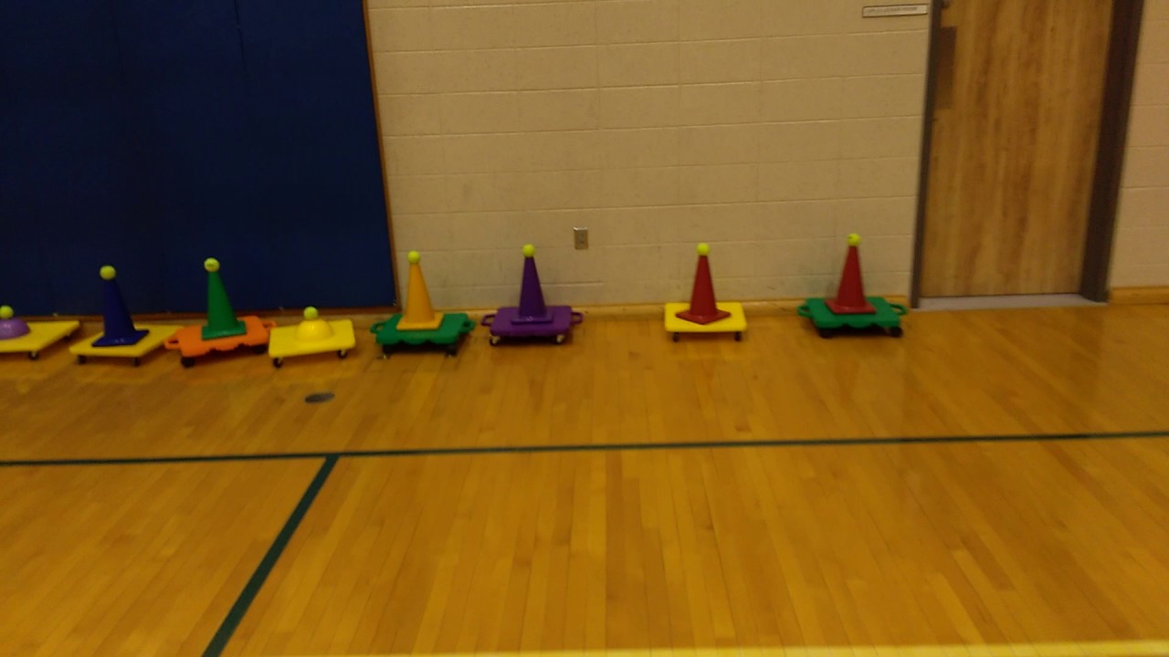 Mario Kart Battle mode- physical education game!