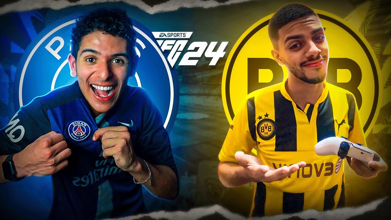 مباراة باريس سان جيرمان ضد دورتموند مع 