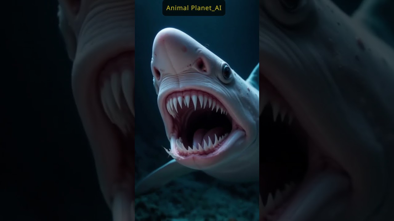 The Shark That LAUNCHES Its Face! Goblin Shark Jaw Dropping)  