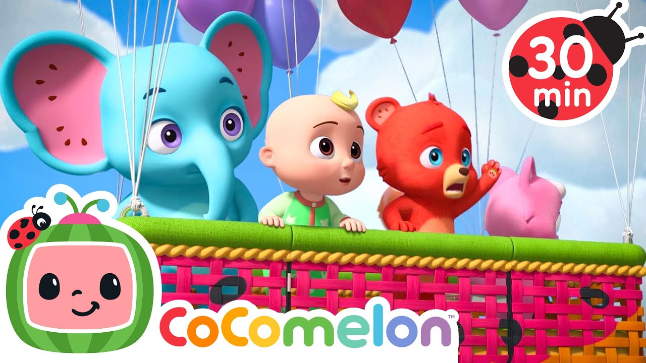 Boba's Balloon Goes Missing! 🎈 | Cocomelon Animal Time - Nursery Rhymes