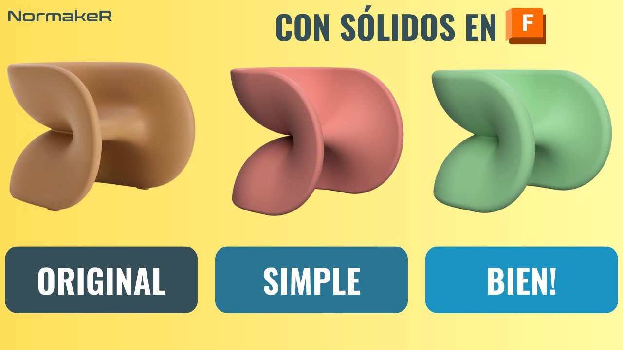 Diseñada con SÓLIDOS: la Fortune chair
