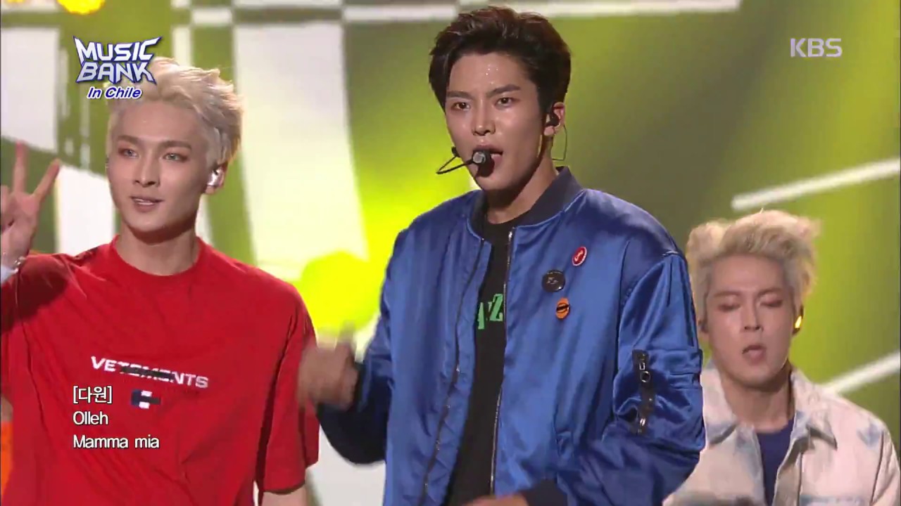 뮤직뱅크 Music Bank in chile MAMMA MIA(맘마미아) - SF9 20180411