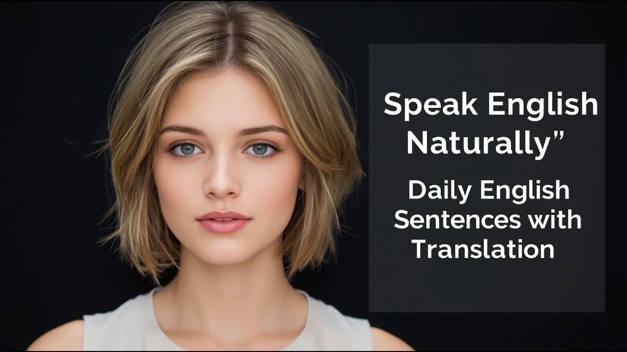 🔊 Inglés para el Día a Día | Escucha y Repite con Traducción 🇪🇸🇺🇸