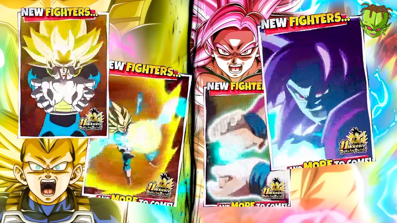 ANIMACIONES de GOKU SSJ4 DAIMA LR y VEGETA SSJ3 del 11 ANIVERSARIO! EX SUPER ATTACK | Dokkan Battle