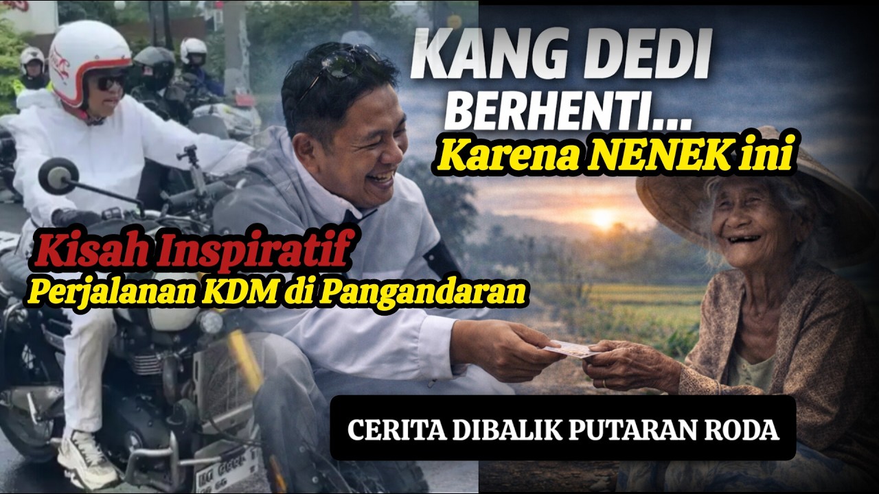 Kisah Inspiratif ‼️ Kang Dedi  dan Nenek 100 Tahun. Pertemuan Antara Kekuasaan dan Ketulusan.